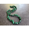5934 6 nahrdelniky z mineralu malachit nahrdelnik sekany