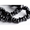 6573 1 turmalin cerny nahrdelnik sekany 80 cm