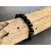 7035 3 naramky z mineralu turmalin cerny naramek sekany