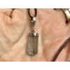 7173 1 privesky z mineralu sagenit kristal s rutilem privesek