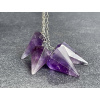 8352 4 kyvadla z mineralu ametyst kyvadlo