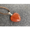 8388 privesky z mineralu karneol privesek srdce