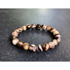 9609 1 naramky z mineralu jaspis cappucino naramek