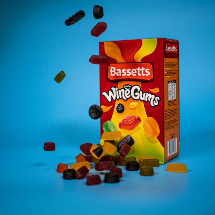 Bassetts Winegums Žvýkací ovocné Bonbónky 800g