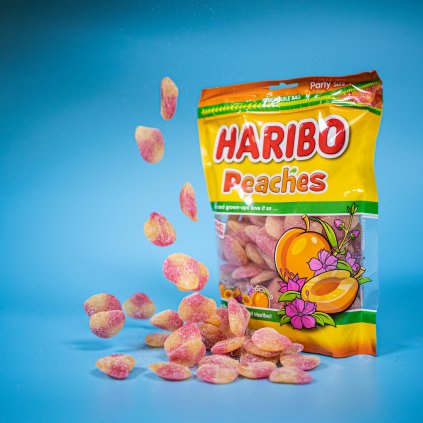 Haribo Peaches - uzavíratelné balení 750g