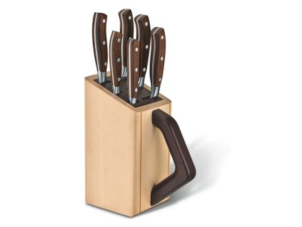 5576 victorinox grand maitre knife block in beech 7 7240 6