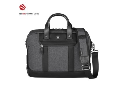 61441 architecture urban2 briefcase melange grey black