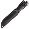 4310 4 ka bar black fixed blade utility knife leather sheath str edge 1211