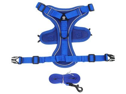 0153HAR Light active postroj pro psy modry