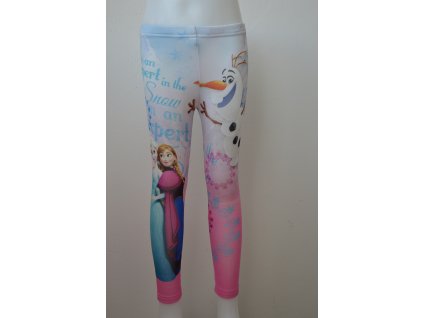 Dívčí zateplené legíny Frozen