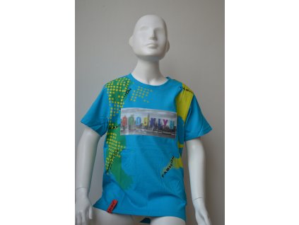 Chlapecké moderní triko Kugo s 3D obrázkem