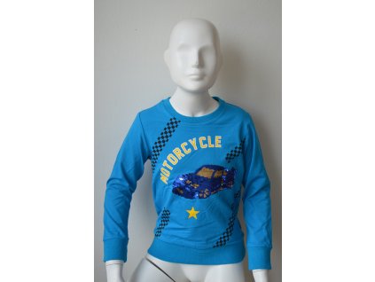 Chlapecké triko Kugo M 0215 - světle modré