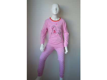 Dívčí pyžamo Wolf  S 2152D - růžové