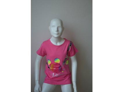 Dívčí triko Kugo FC 6786 - růžové