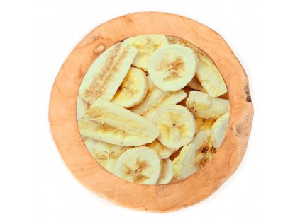 SVĚT OŘÍŠKŮ Banánové plátky lyofilizované 50g