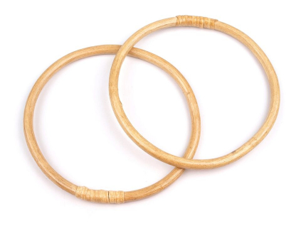 Bambusové uši na tašky / lapač snov Ø15 cm