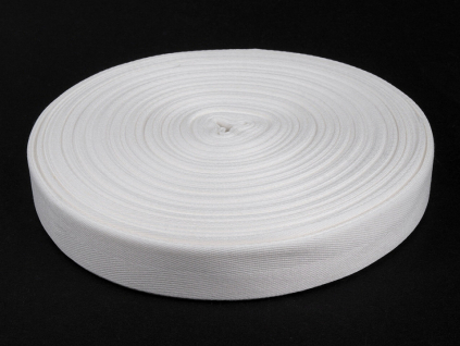 Keprovka - tkaloun šírka 30 mm (Varianta 1101 biela)