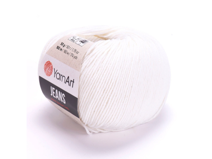 Jeans 01 - biela