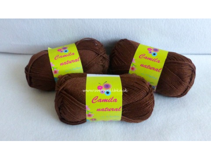 Camila natural 220 - hnedá