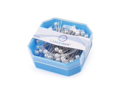 Ozdobný špendlík veľký 40 mm - perleť