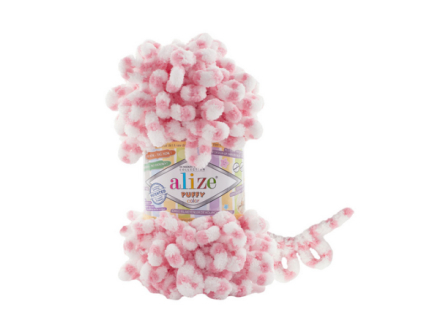 Puffy Color 6494 - biela-ružová