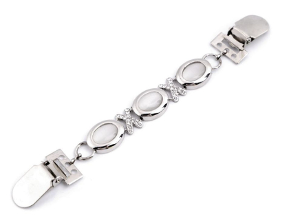 Zapínanie - spona dragún so štrasom