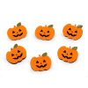 Filcová tekvica, netopier s glitrami, Halloween