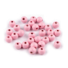 Drevené korálky Ø10mm (Varianta 6 malinová)