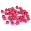 Drevené korálky Ø10mm (Varianta 6 malinová)