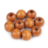 Drevené koráliky Ø22-25 mm