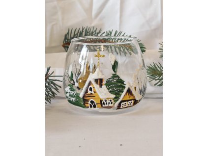 Sklenička Ø8 cm - Čirá