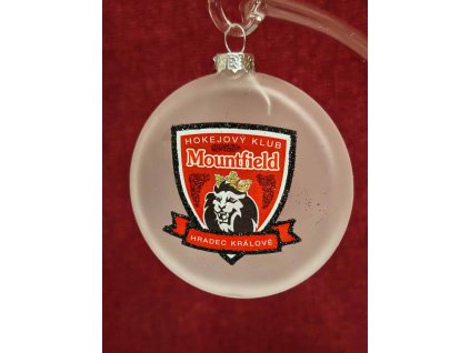 Skleněný medailon 8 cm - Mountfield HK