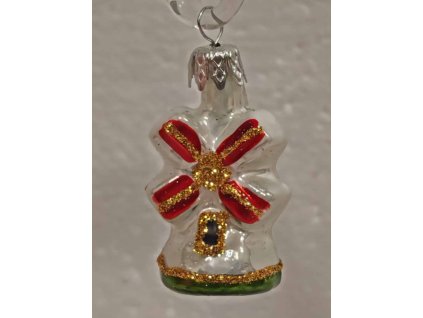 Miniatura - mlýn - Červená