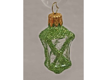 Miniatura - lucerna - Zelená