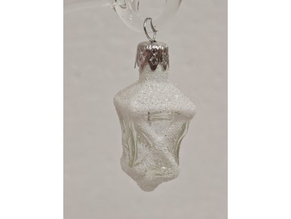 Miniatura - lucerna - Bílá