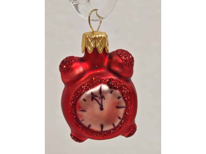 Miniatura - Budík - Červená
