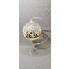 Lampa Ø 10cm se stojánkem - zlatý