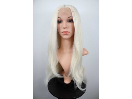 Luisa - lace front biela - svetlá blond parochňa