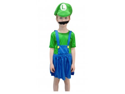 Kostým Luigi  - pre dievčatá