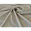 Bavlněná látka drobné šedé kárečko (pepito)