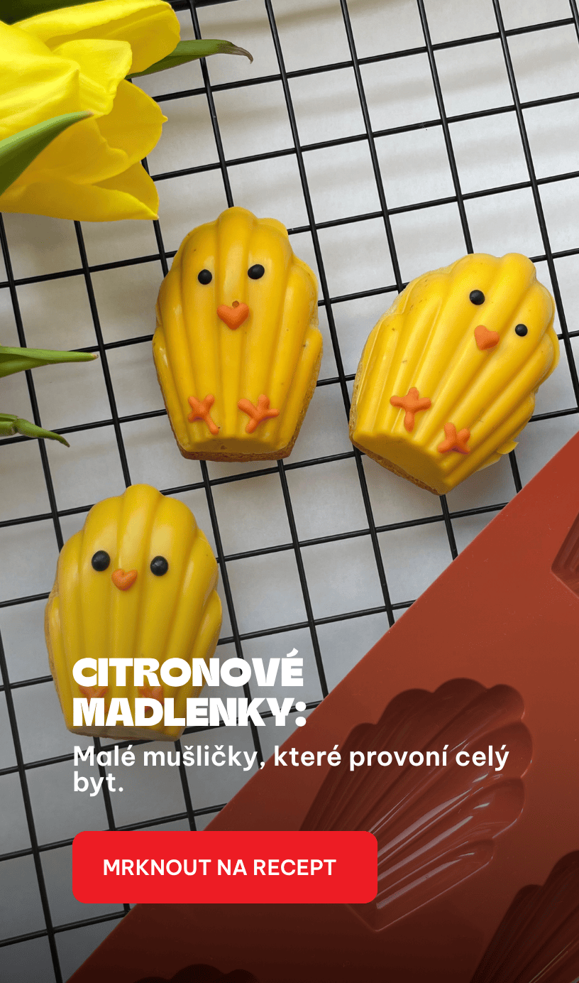 Citronové madlenky