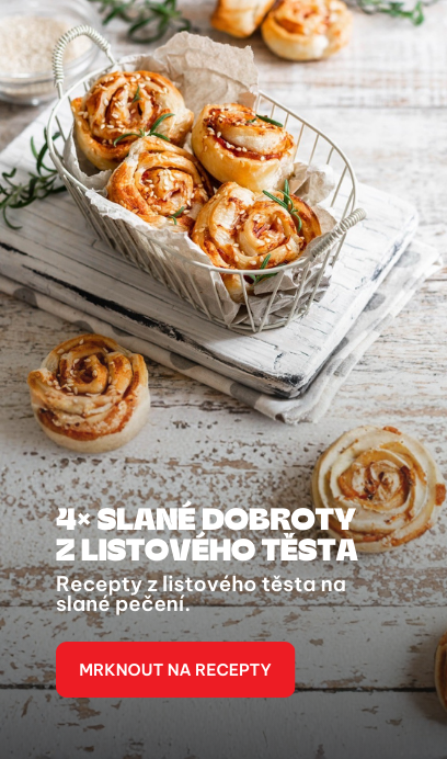 Recepty z listového těsta
