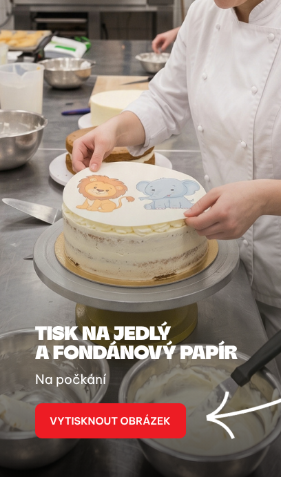 Tisk na jedlý papír na počkání
