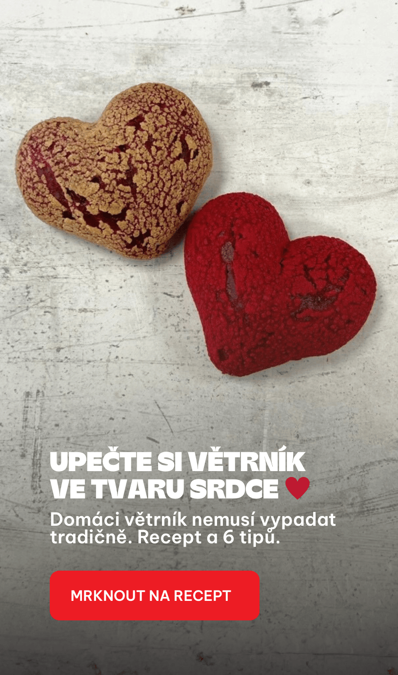 Větrník ve tvaru srdce