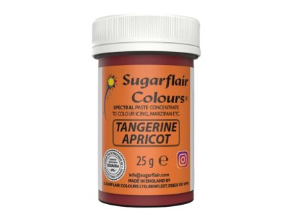 Tangerine/Apricot - Gelová barva Sugarflair