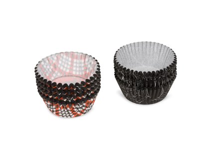 Košíčky Patisse 50 x 30 mm (200 ks) - vzorované