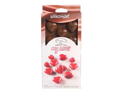 Forma na čokoládu - My love 3D; 01