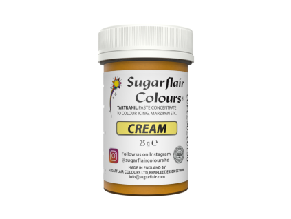 Cream gelová barva Sugarflair