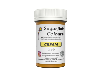Cream gelová barva Sugarflair