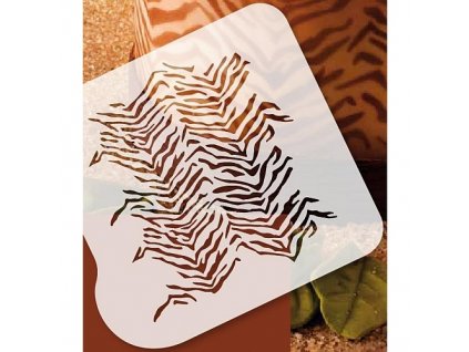 Stencil Martellato - Zebra